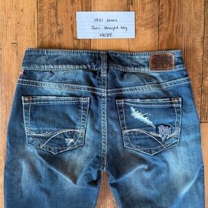 1921 Joni Straight Leg Women’s Jeans — Blue